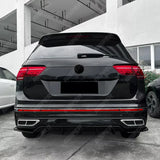 Volkswagen Tiguan MK2.5 2021-2023 R-Line Rear Diffuser & Side Splitters Diffuser