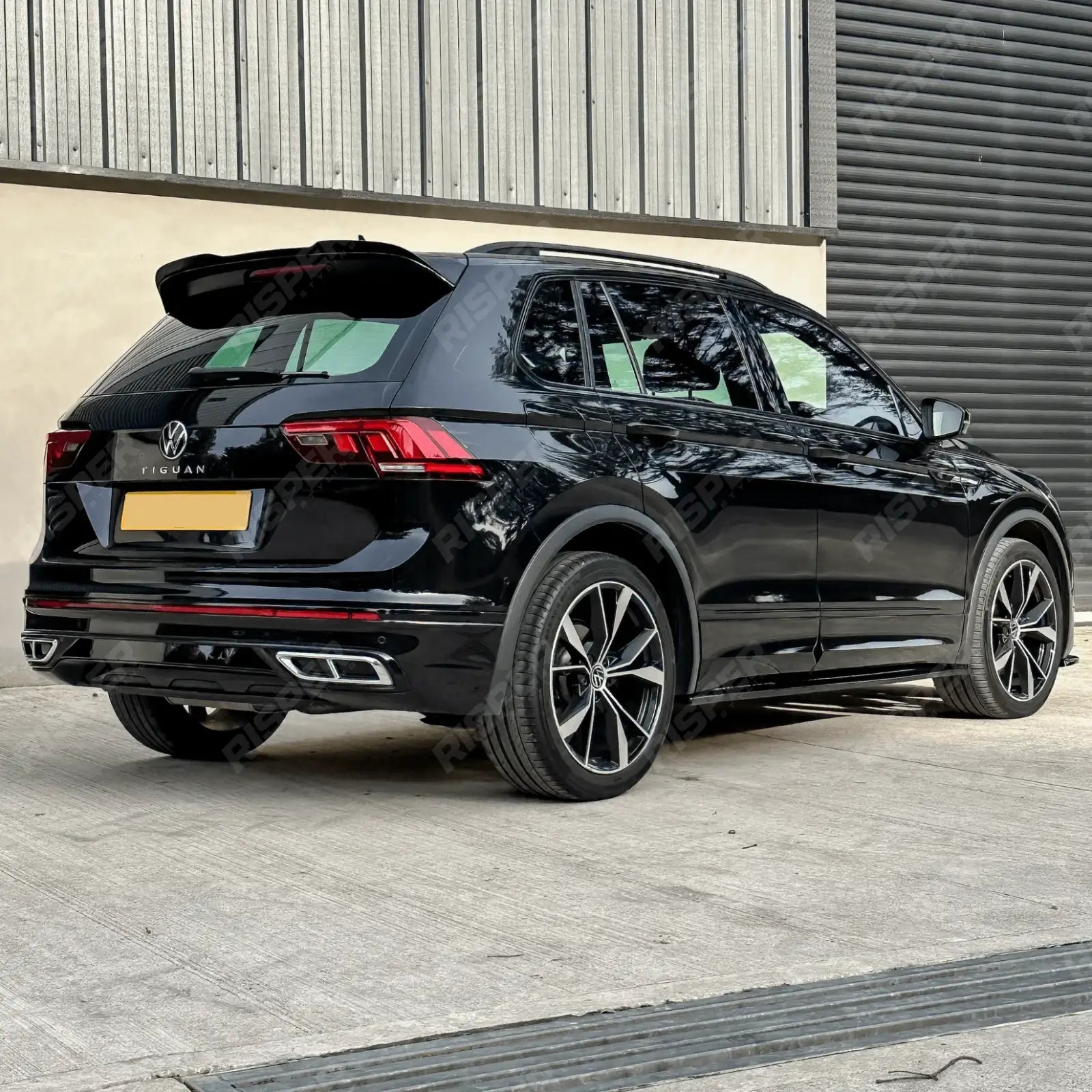 Volkswagen Tiguan MK2 R / R-LINE 2020+ Aero Body Kit - Gloss Black ...
