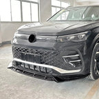 Volkswagen Tiguan MK3 2024+ R Line Front Splitter In Gloss Black Front Splitter