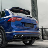 Volkswagen Tiguan R 2020+ MK2 Rear Diffuser Valance Gloss Black