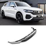 Volkswagen Touareg MK3 Pre Facelift R Line 2018 - 2023 Front Splitter In Gloss Black