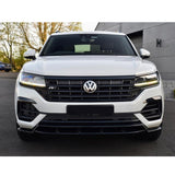 Volkswagen Touareg MK3 Pre Facelift R Line 2018 - 2023 Front Splitter In Gloss Black