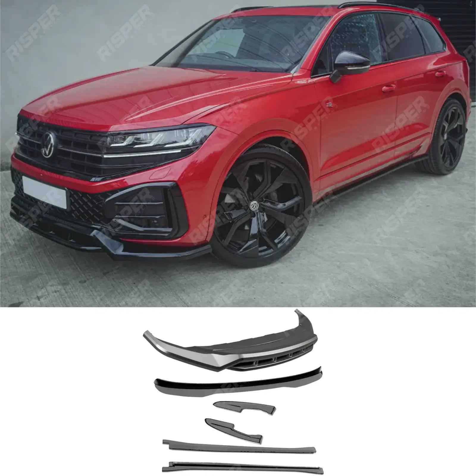 Volkswagen Touareg MK3 R-Line 2023+ Aero Body Kit In Gloss Black Aero Kit
