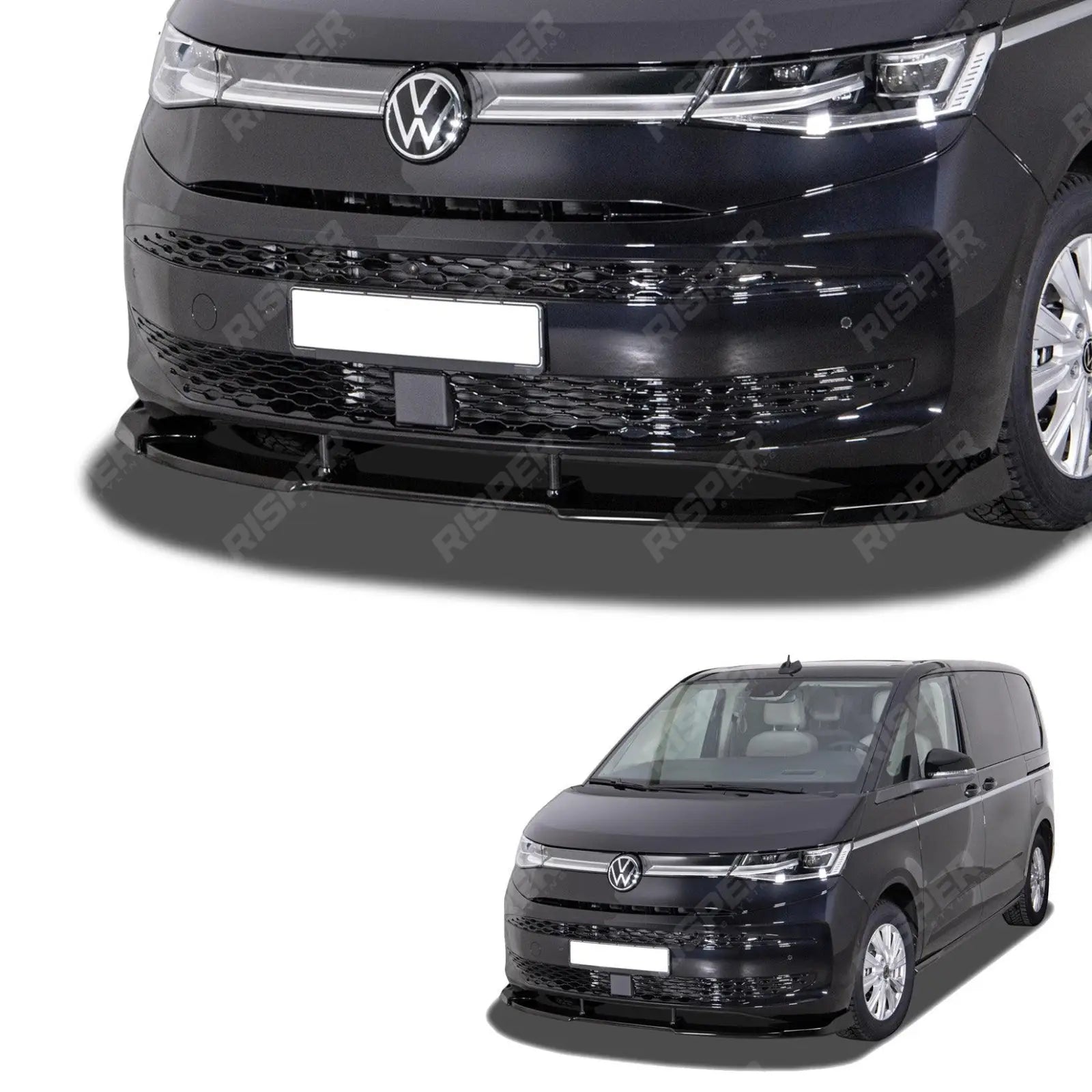 Volkswagen Transporter T7 2022 Onwards - Front Splitter Lip Main image