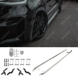 Volkswagen Transporter SWB T7 2025 On Trapezoid Side Bars In Stainless Steel