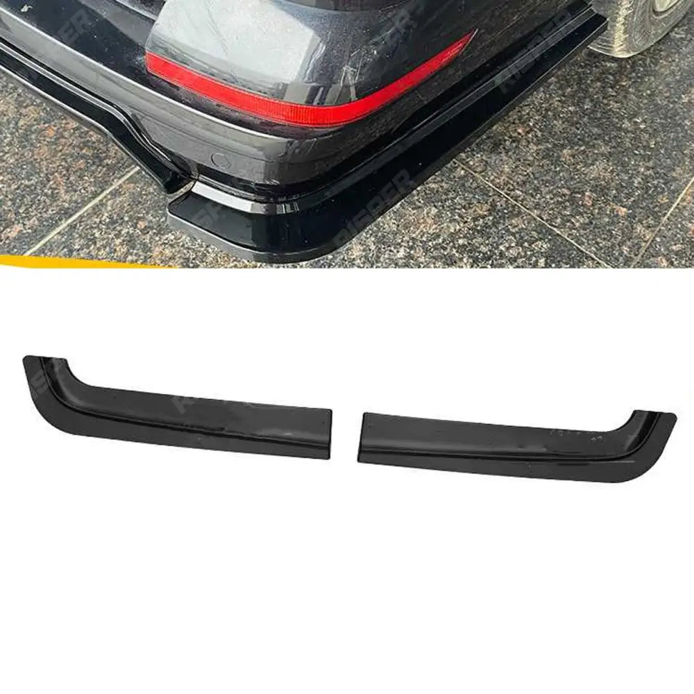 Volkswagen Transporter T6 2015 - 2019: Gloss Black Rear Bumper Splitters