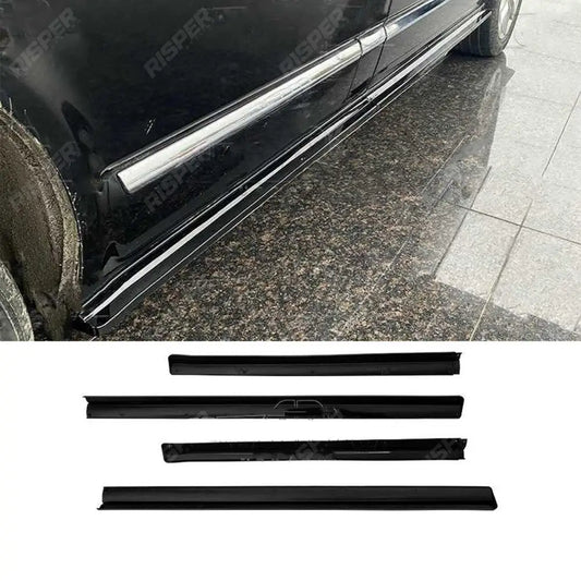 Volkswagen Transporter T6 2015 - 2019: SWB Gloss Black 2 - Piece Side Skirt Splitters