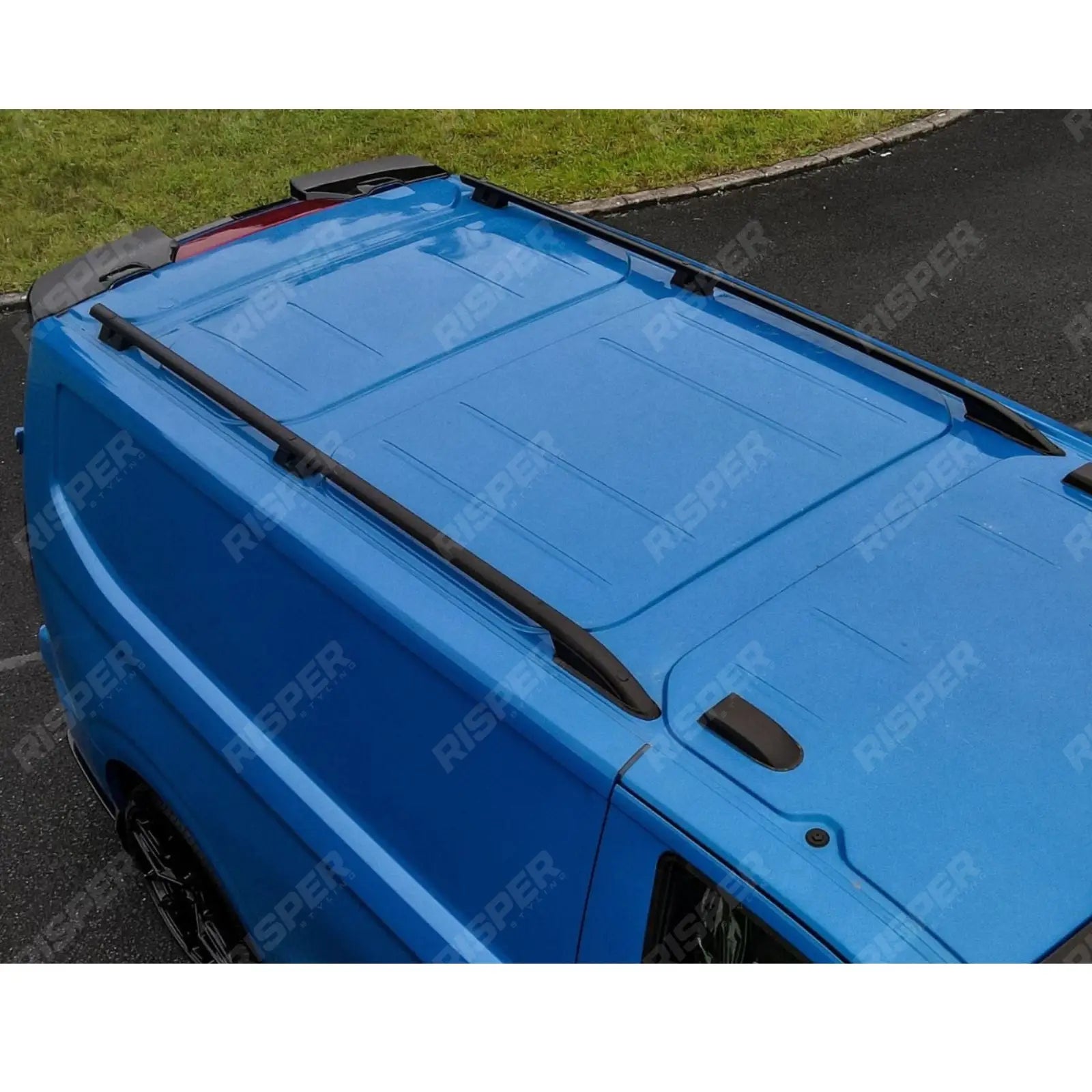 Volkswagen Transporter T7 2024+ LWB Sport Style Roof Rails In Black Roof Rails