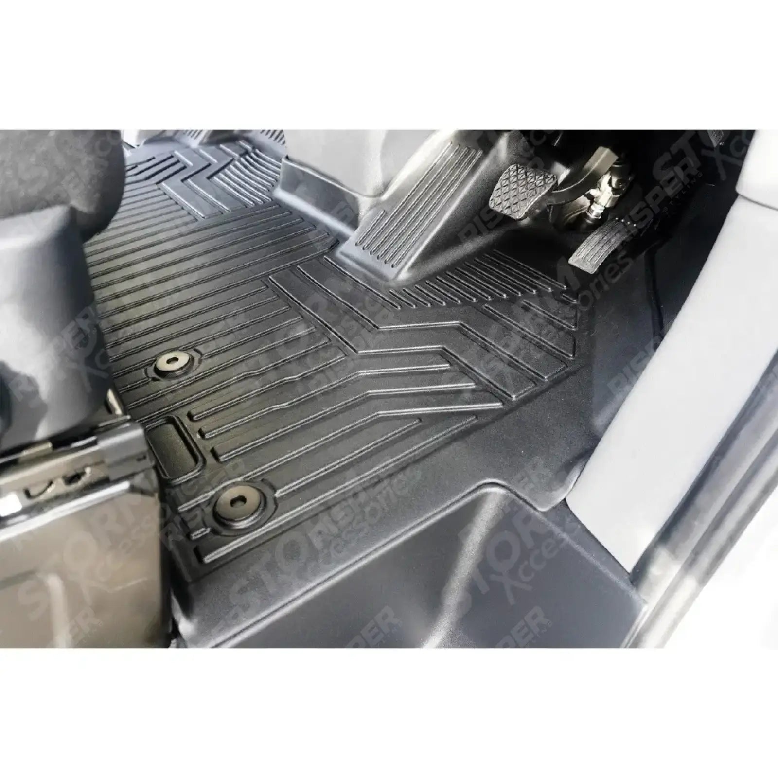 Volkswagen Transporter T7 2024 On Automatic Mud Block Tailored Floor Mat 1 Piece Floor Mats
