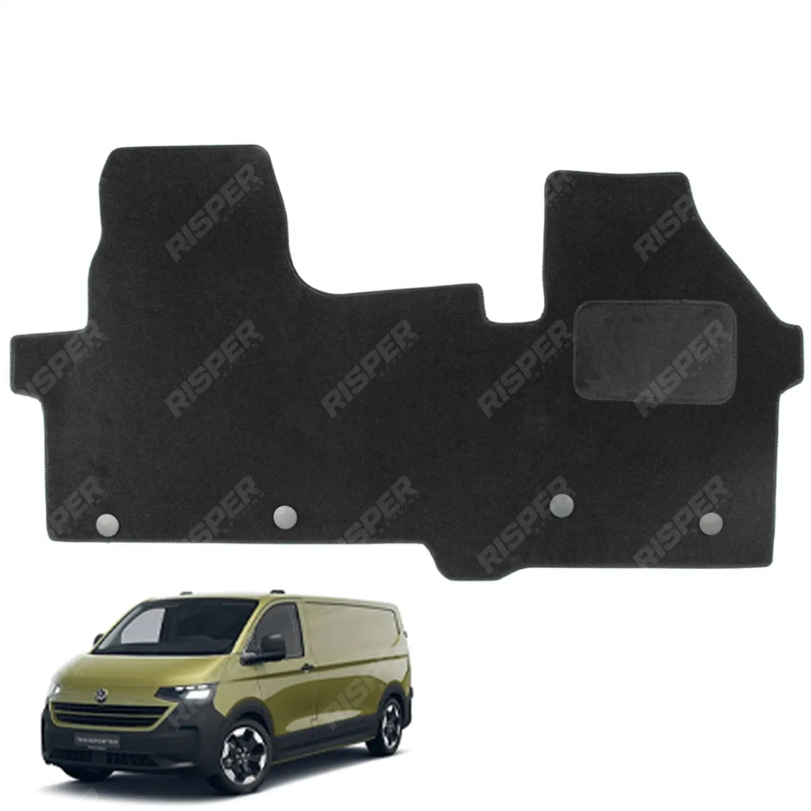 Volkswagen Transporter T7 2024 On Manual 1Pc Tailored Fit Carpet Mat Floor Mats Main image