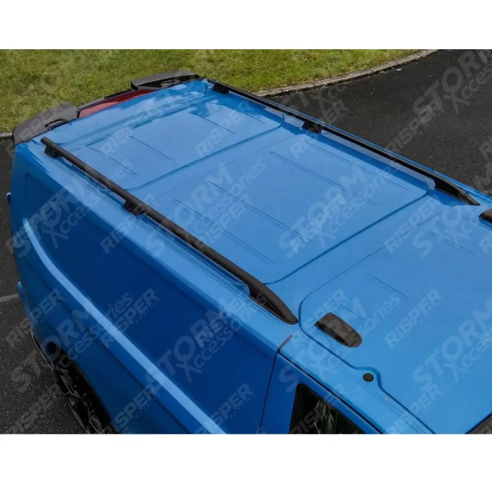 Volkswagen Transporter T7 2024+ SWB Sport Style Roof Rails In Black Secondary image