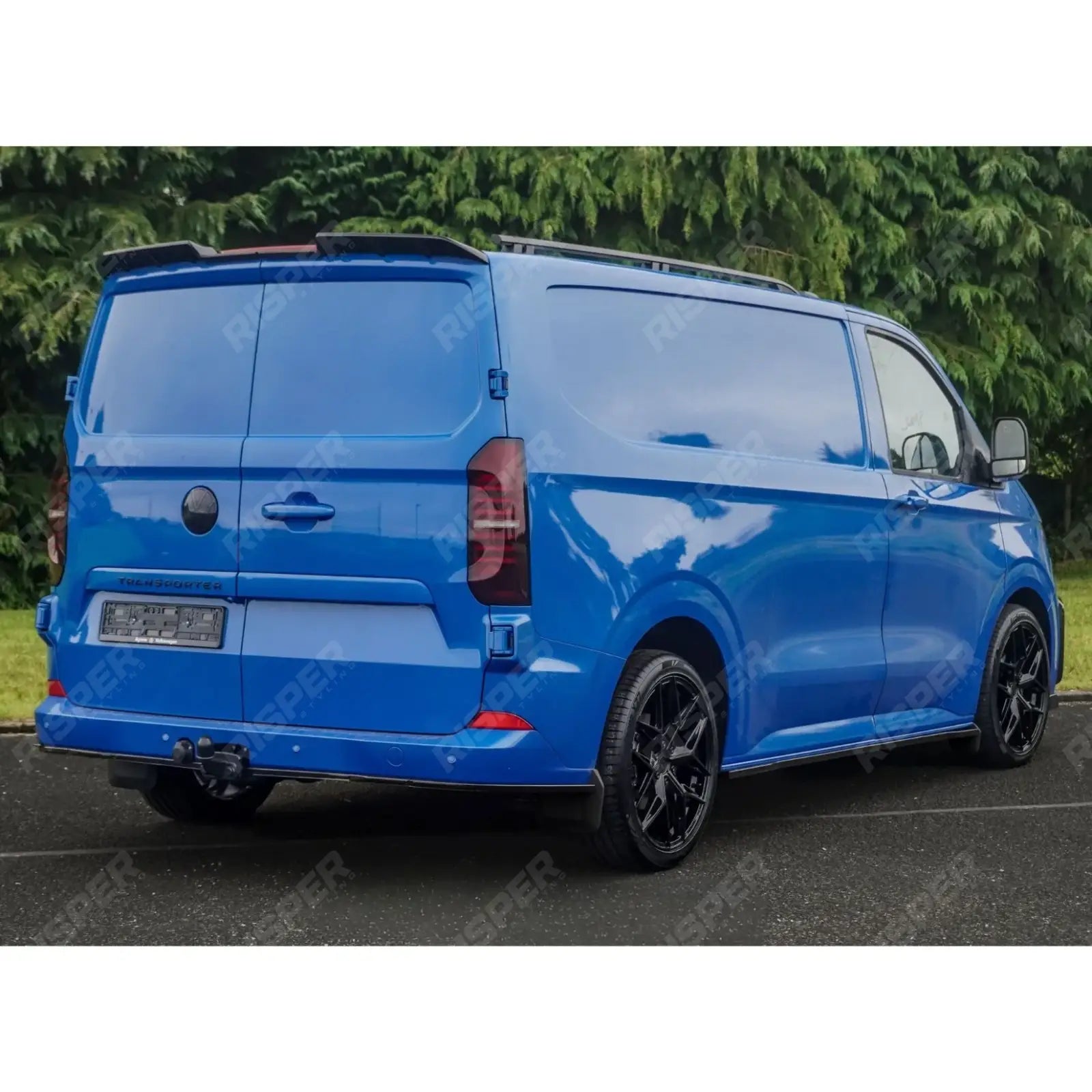 Volkswagen Transporter T7 2025+ Barn Door V1 Spoiler In Gloss Black Spoiler