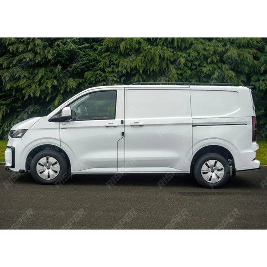 Volkswagen Transporter T7 2025+ LWB Side Skirt Splitters In Gloss Black Side Skirt Splitter