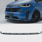 Volkswagen Transporter T7 2025 on Front Splitter Lip In Gloss Black Front Splitter