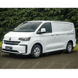 Volkswagen Transporter T7 2025 on Front Splitter Lip In Gloss Black Front Splitter