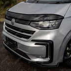 Volkswagen Transporter T7 2025 on Front Splitter Lip In Gloss Black Front Splitter