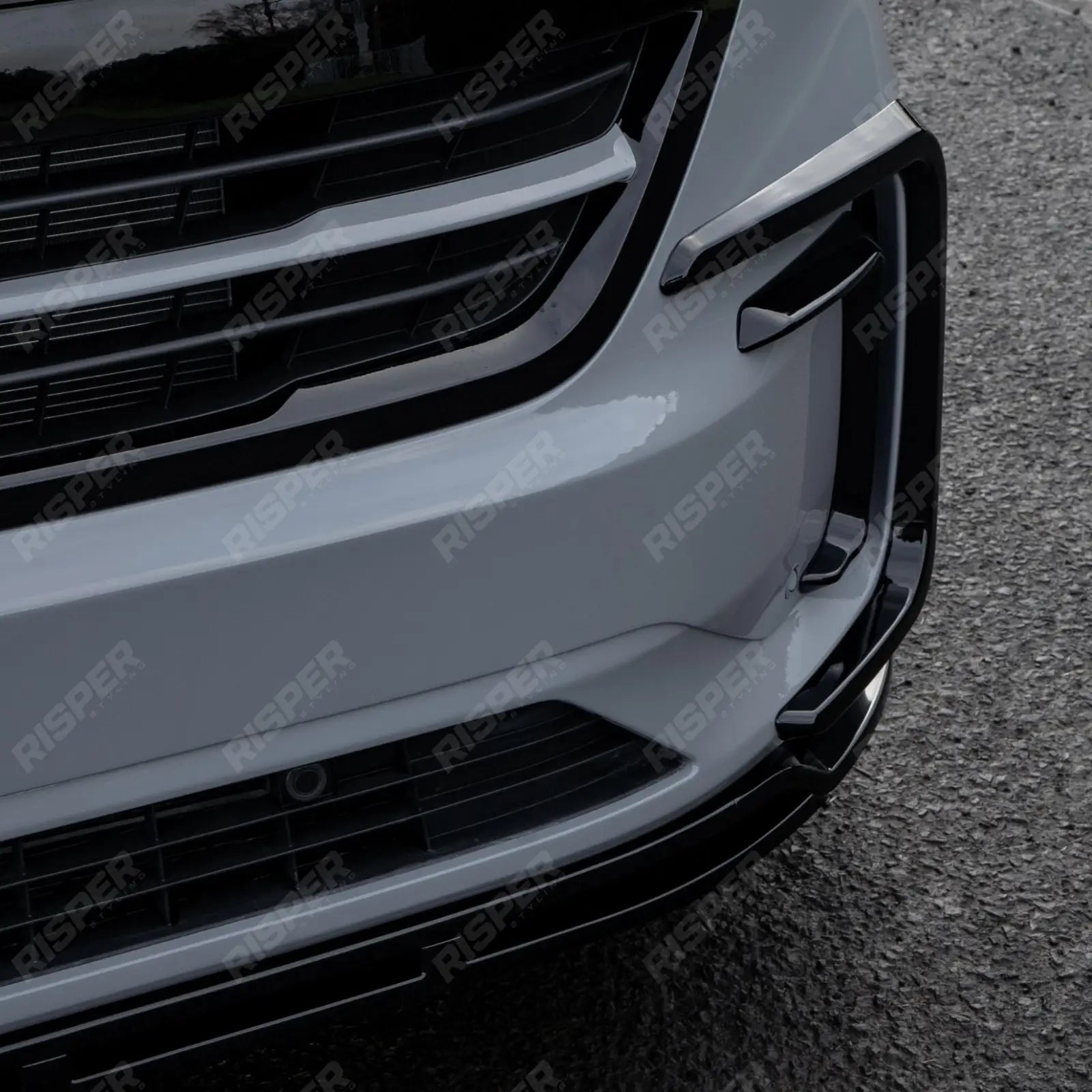 Volkswagen Transporter T7 2025 on Front Splitter Lip In Gloss Black Front Splitter