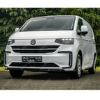 Volkswagen Transporter T7 2025 on Front Splitter Lip In Gloss Black Front Splitter
