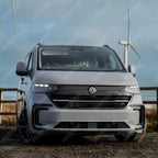 Volkswagen Transporter T7 2025 on Front Splitter Lip In Gloss Black Front Splitter