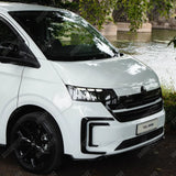 Volkswagen Transporter T7 2025 on Front Splitter Lip In Gloss Black Front Splitter