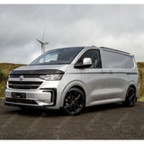 Volkswagen Transporter T7 2025 on Inner Canard Loops In Gloss Black Front Splitter