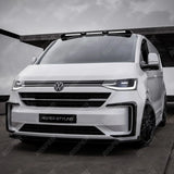 Volkswagen Transporter T7 2025 on Luminex Roof Light Pod With Amber Strobe Gloss Black