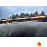 Volkswagen Transporter T7 2025 on Luminex Roof Light Pod With Amber Strobe Gloss Black Lights