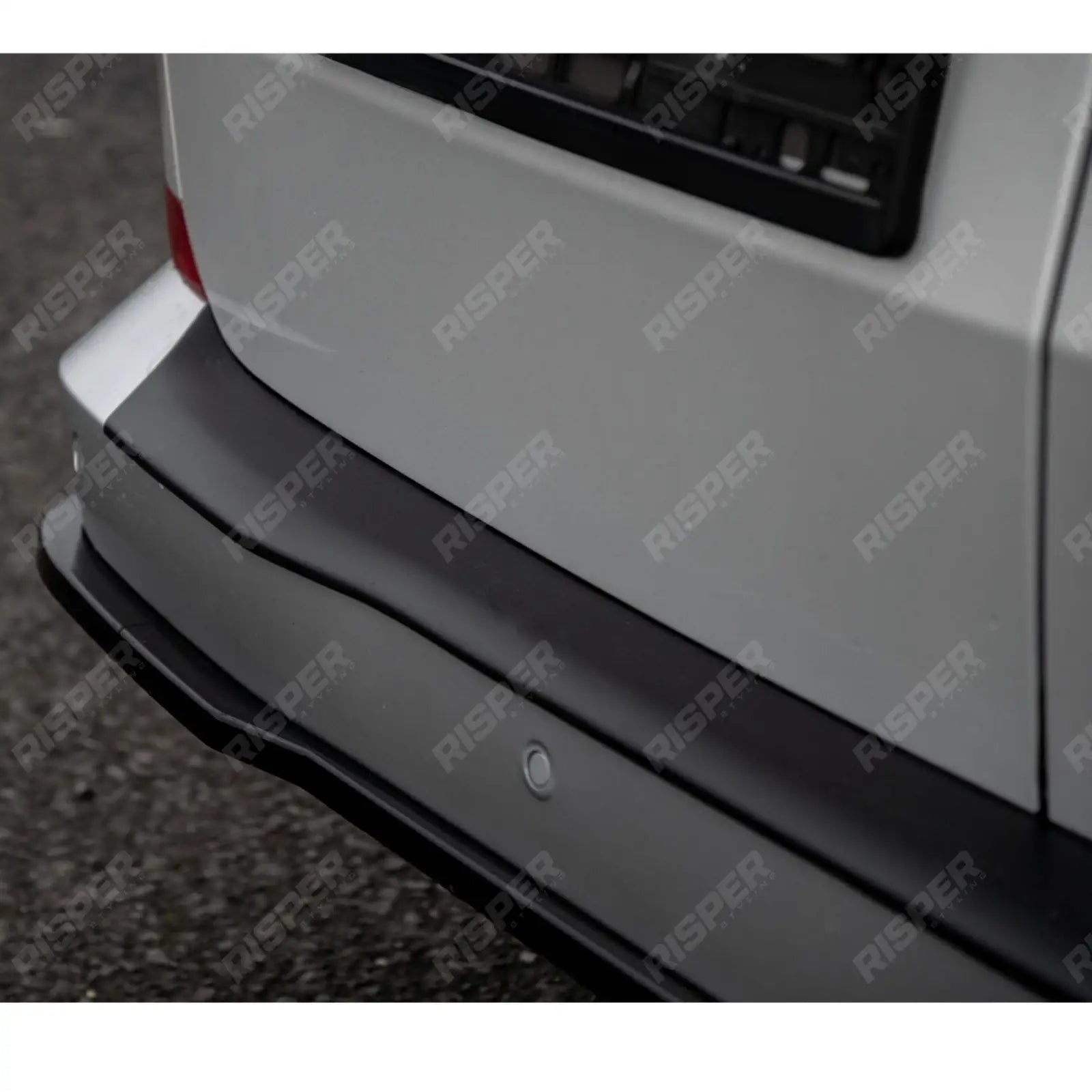 Volkswagen Transporter T7 2025+ Rear Bumper Protector Black Matte Texture Secondary image
