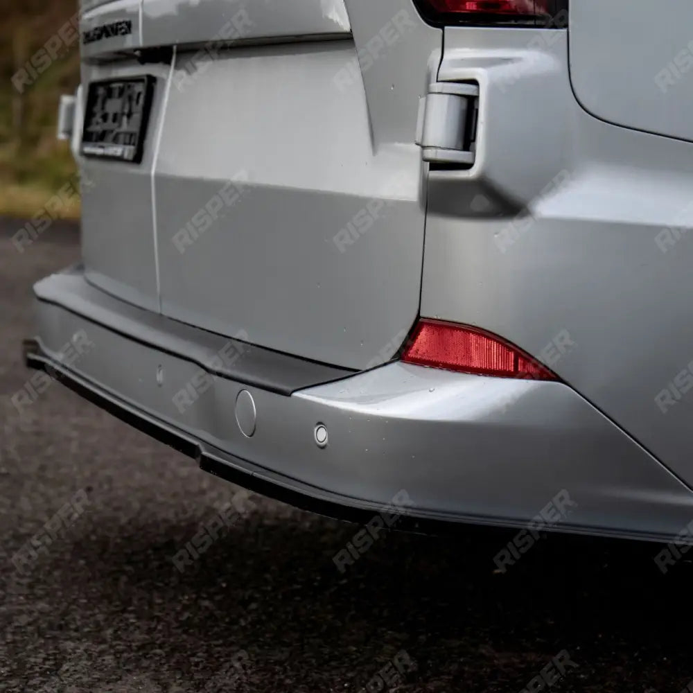 Volkswagen Transporter T7 2025+ Rear Bumper Splitter In Gloss Black Rear Bumper Splitters