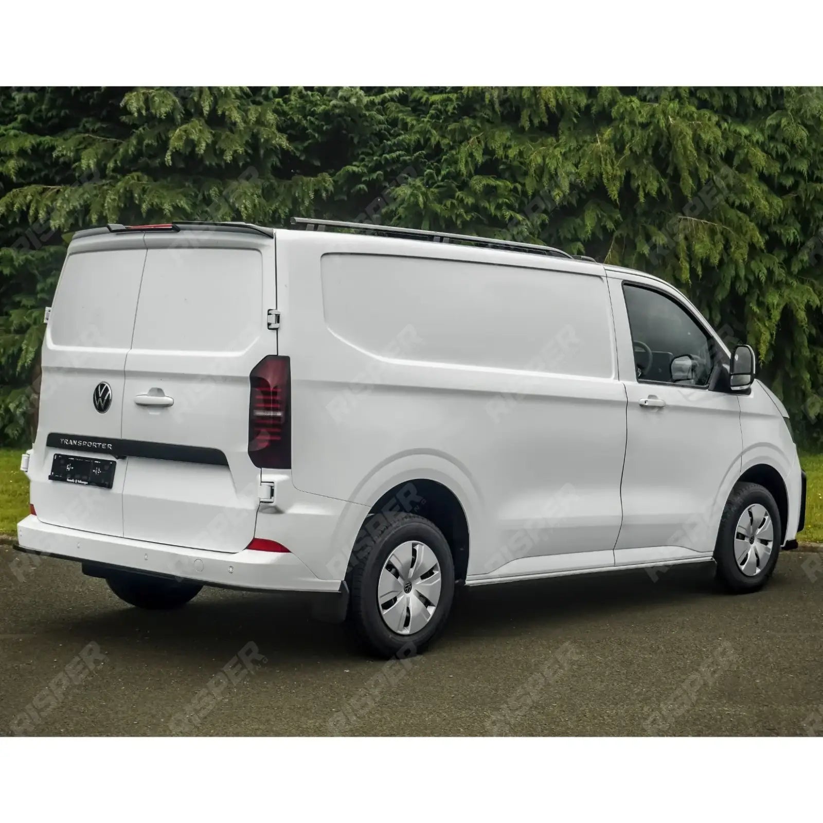 Volkswagen Transporter T7 2025+ Rear Bumper Splitter In Gloss Black Bumper Splitter