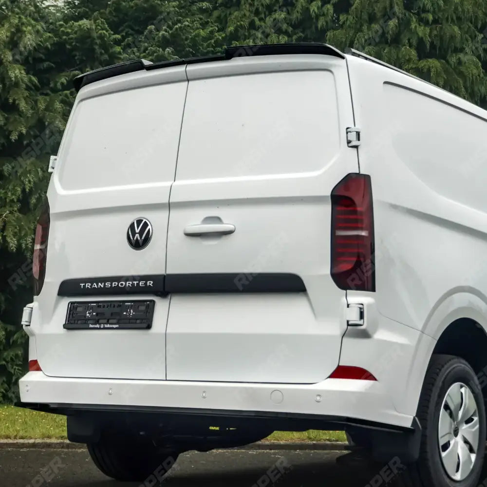 Volkswagen Transporter T7 2025+ Rear Bumper Splitter In Gloss Black Bumper Splitter