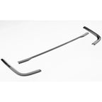 Ford Transit Custom MK2 2024 On Rear Bumper Splitter In Gloss Black 3 Piece