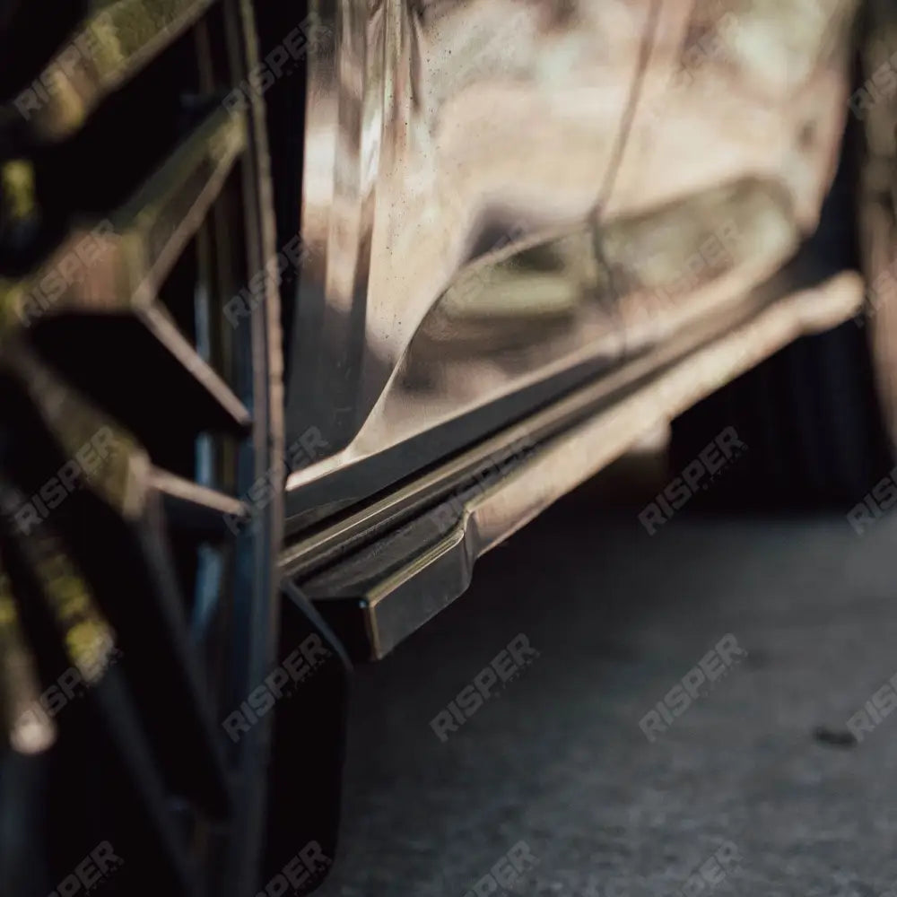 Volkswagen Transporter T7 2025+ SWB Side Skirt Splitters In Gloss Black Side Skirt Splitters