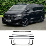 Volkswagen Transporter T7 LWB 2025 on V1 Premium Aero Kit In Gloss Black Body Kit