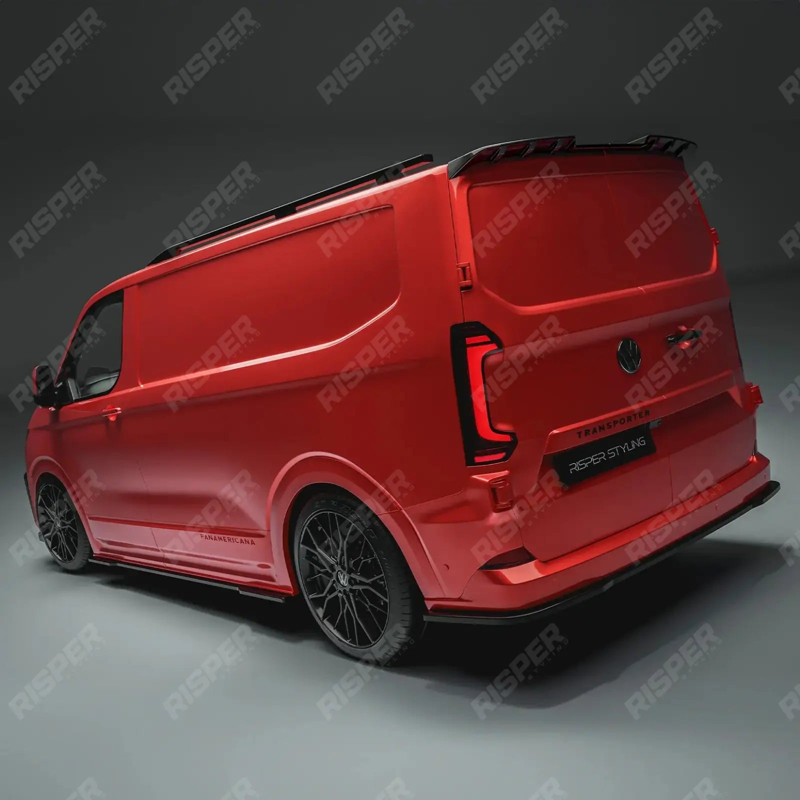 Volkswagen Transporter T7 SWB 2025 on V1 Premium Aero Kit In Gloss Black