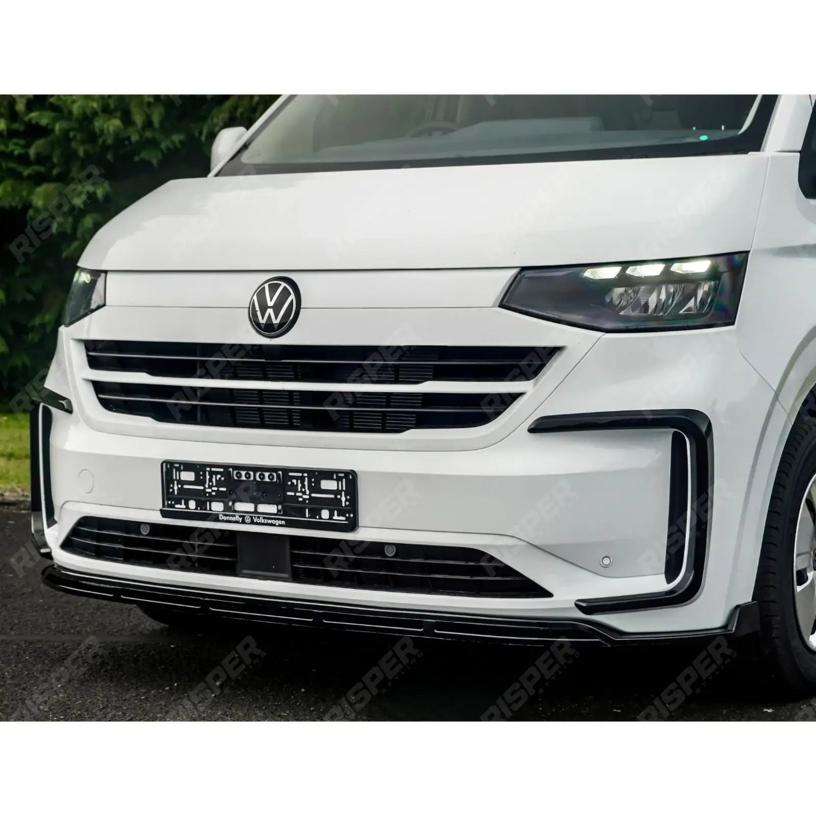 Volkswagen Transporter T7 SWB 2025 on V2 Premium Aero Kit In Gloss Black Body Kit