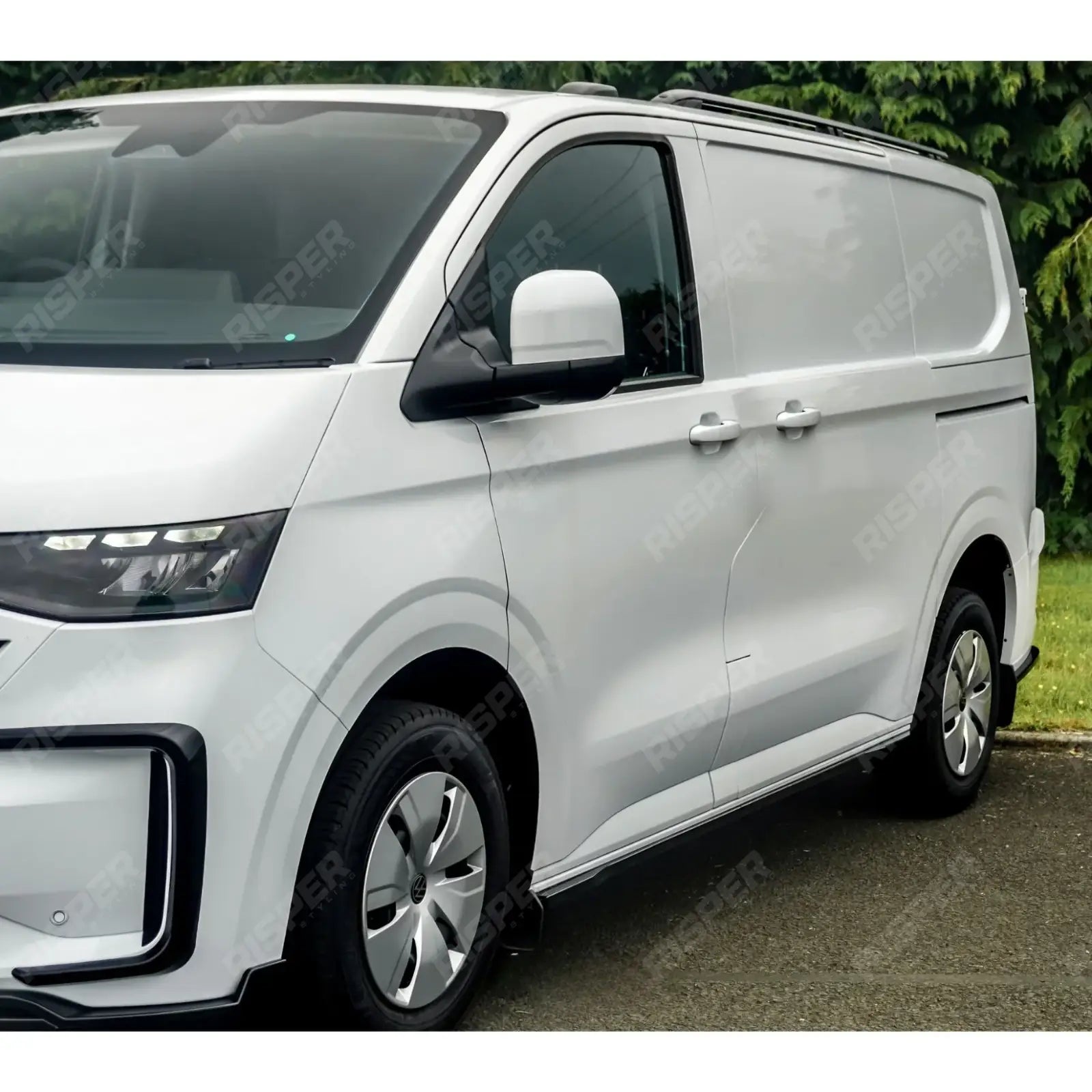 Volkswagen Transporter T7 SWB 2025 on V2 Premium Aero Kit In Gloss Black Body Kit