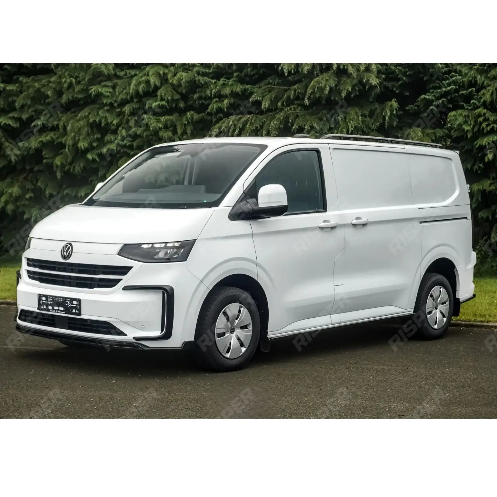 Volkswagen Transporter T7 SWB 2025 on V2 Premium Aero Kit In Gloss Black Body Kit