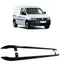 VW Caddy 2004 - 2020 SWB Trapezoid Side Bars in Gloss Black