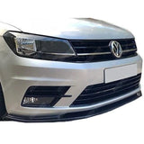 VW Caddy 2010 - 2015 - Gloss Black Front Splitter