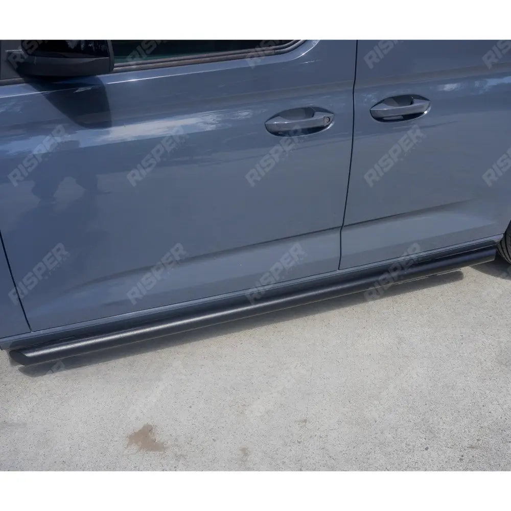 Vw Caddy 2021 On – Side Bars Steps – Angular Type – Short Wheel Base – Black – 60mm
