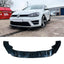 VW Golf MK7/MK7.5 R 2017 - 2020 - Risper Front Splitter In Gloss Black