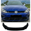 VW Golf MK7.5 R Front Splitter V3 In Gloss Black