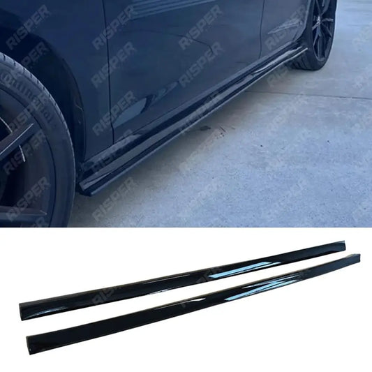 VW Golf MK7/MK7.5 Side Skirt Splitters Pair in Gloss Black Side Skirt Splitters