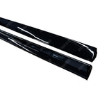 VW Golf MK7/MK7.5 Side Skirt Splitters Pair in Gloss Black Side Skirt Splitters