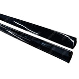 VW Golf MK7/MK7.5 Side Skirt Splitters Pair in Gloss Black Side Skirt Splitters