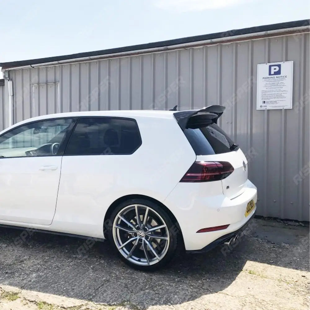 Vw Golf Mk7 / 7.5 R / R Line Aspec Style Rear Spoiler In Gloss Black