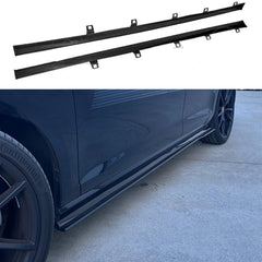 VW GOLF MK7 MK7.5 SIDE SKIRT SPLITTERS PAIR IN GLOSS BLACK - RisperStyling
