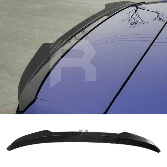 VW Golf MK8 R - Line Rear Spoiler Cap V1 in Gloss Black