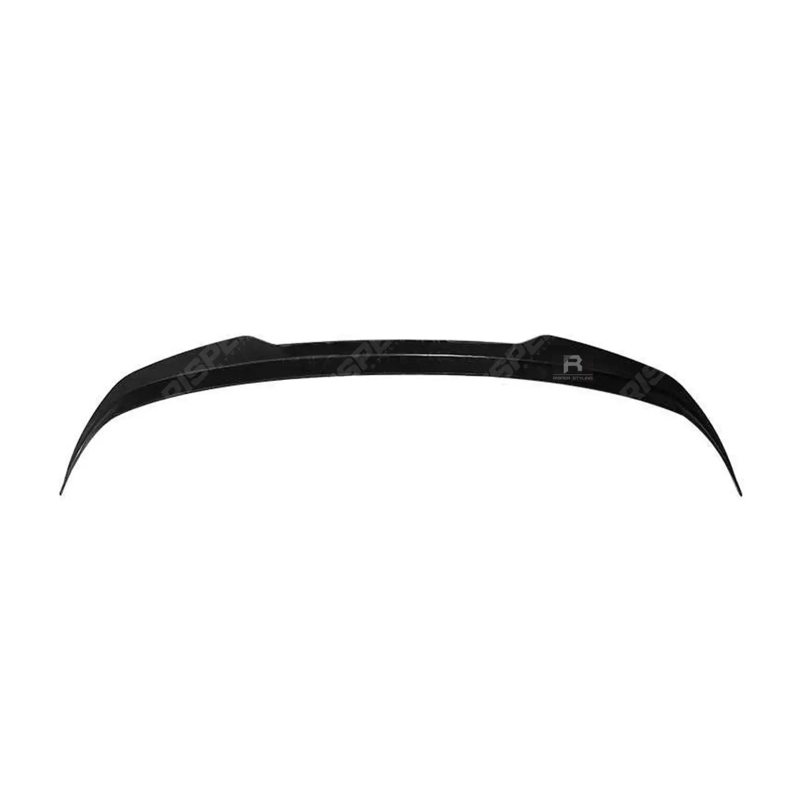 VW Golf MK8 R - Line Rear Spoiler Cap V2 in Gloss Black Main image